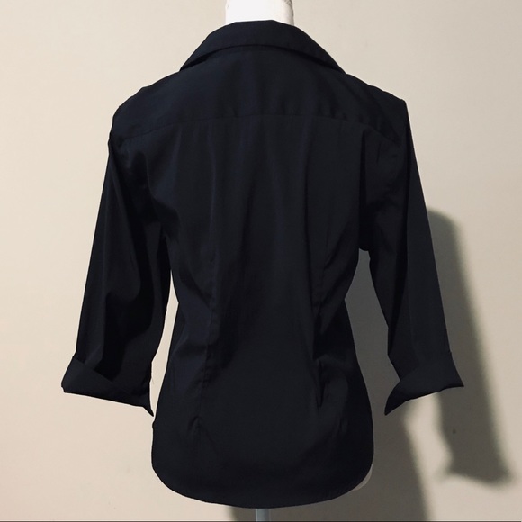 Black Rue21 Button Down Shirt - Picture 3 of 4